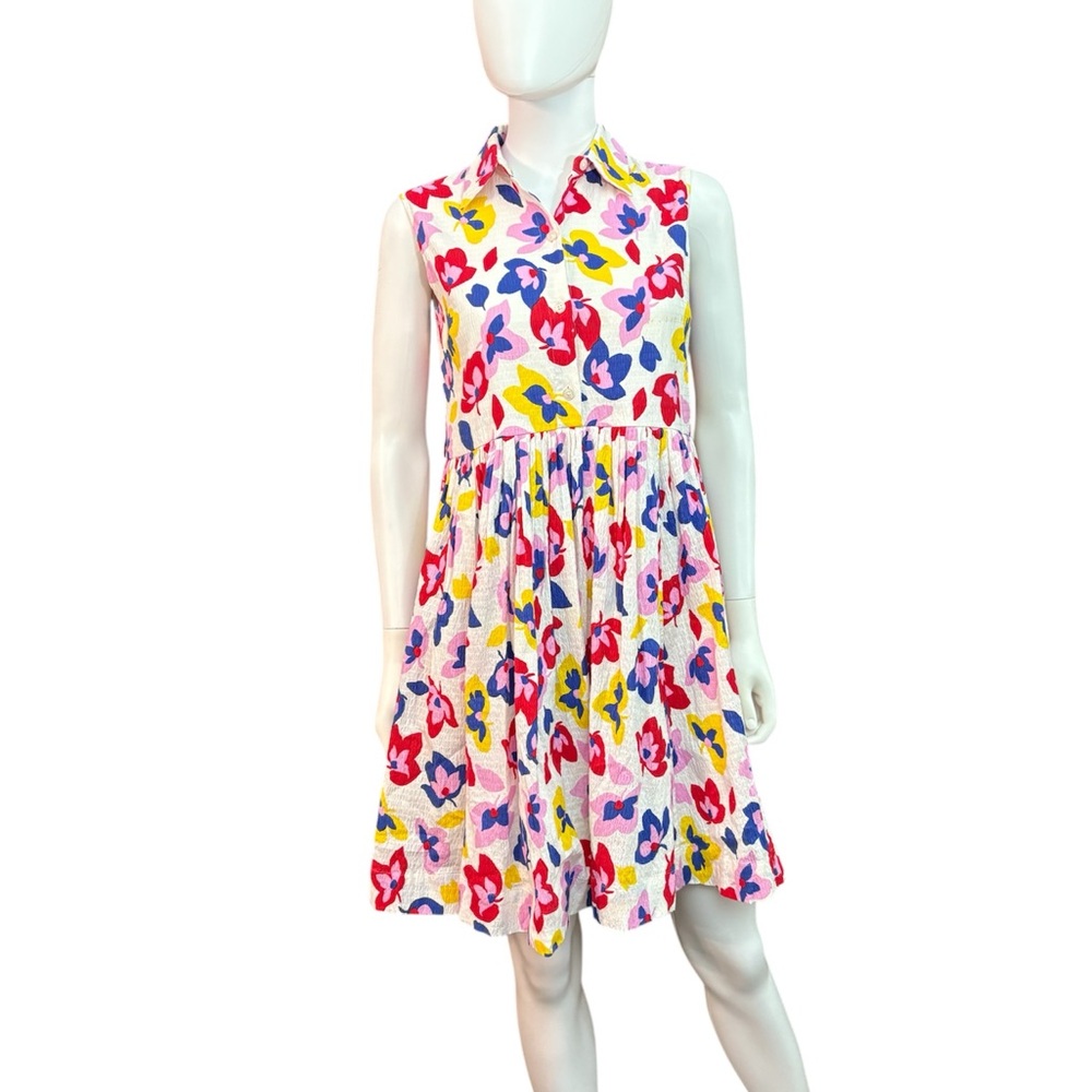 Kate Spade Summer Flowers Marina Dress Size XS - Picture 5 of 7